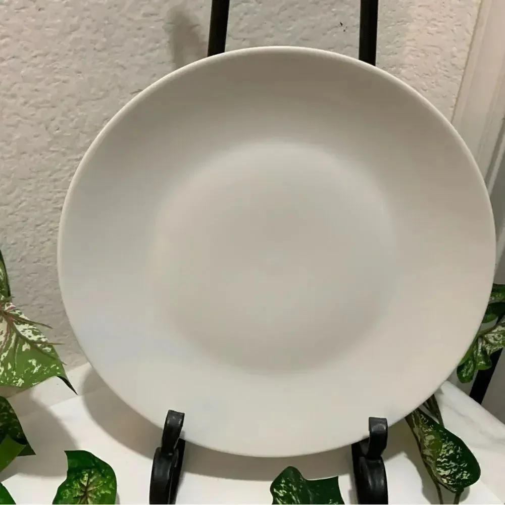 Denmark Tools For Cooks Set Of 4 White Porcelain Dinner Plates 10 3/4